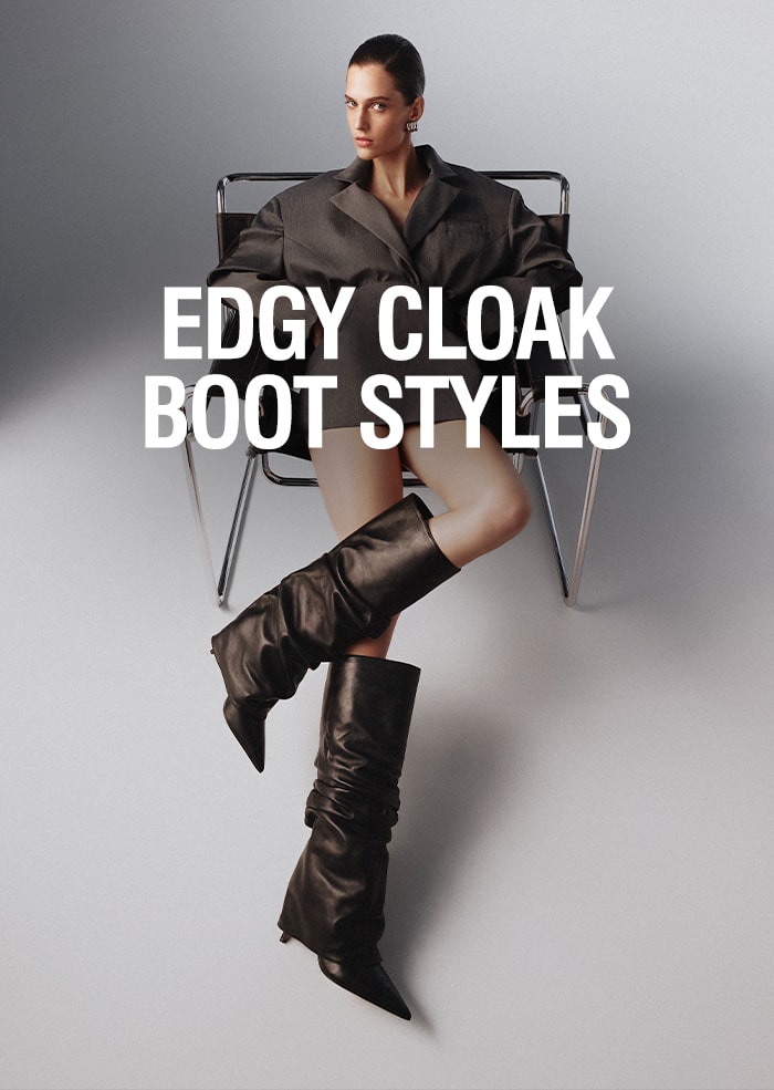 EDGY CLOACK BOOT STYLES | SHOP NOW