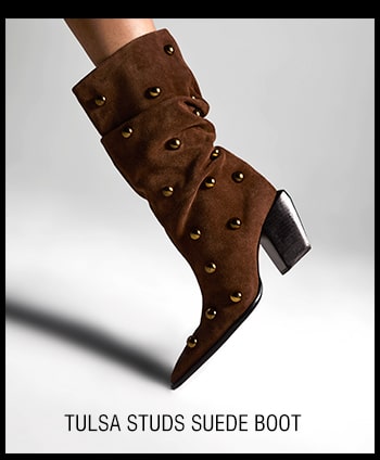 TULSA STUDS SUEDE BOOT