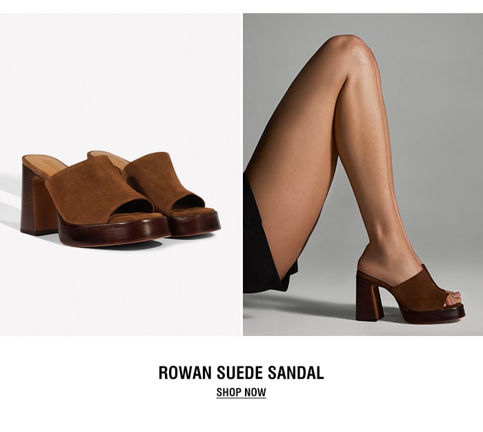 ROWAN SUEDE SANDAL | SHOP NOW