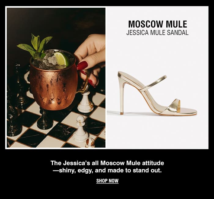MOSCOW MULE | JESSICA MULE SANDAL | SHOP NOW