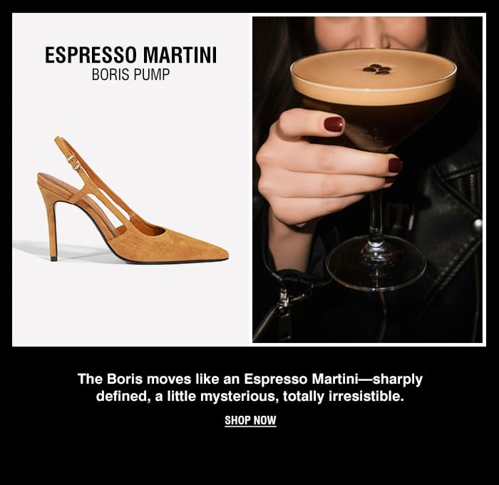 ESPRESSO MARTINI | BORIS PUMP | SHOP NOW