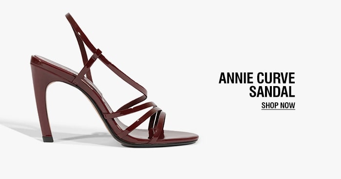 ANNIE CURVE SANDAL | SHOP NOW