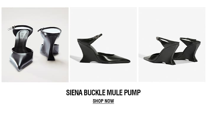 SIENA BUCKLE MULE PUMP | SHOP NOW