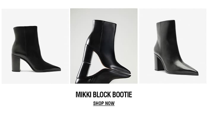 MIKKI BLOCK BOOTIE | SHOP NOW