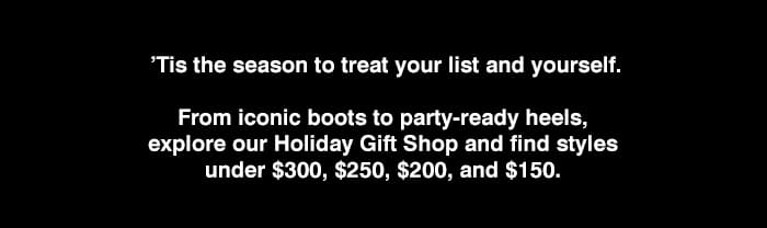 Schutz’s 2025 Holiday Gift Guide | SHOP NOW