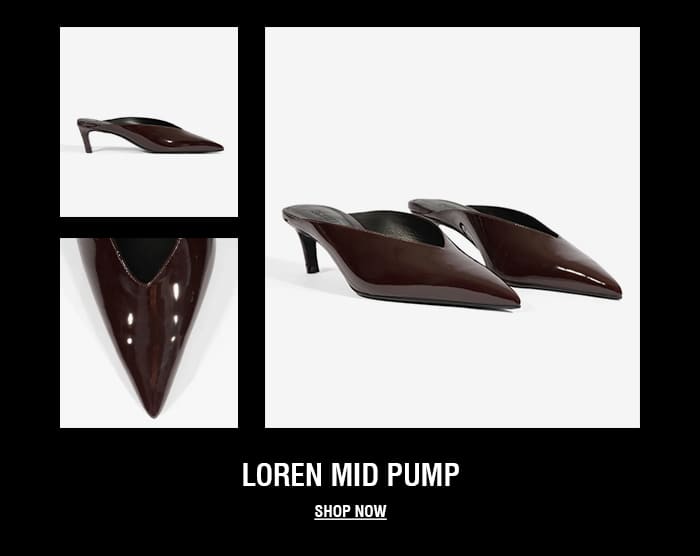 LOREN MID PUMP | SHOP NOW