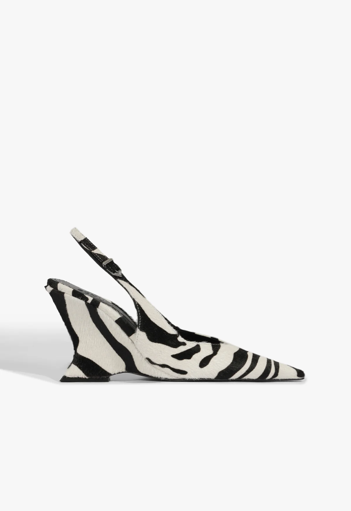 SIENA BUCKLE CALF HAIR PUMP | SHOP NOW