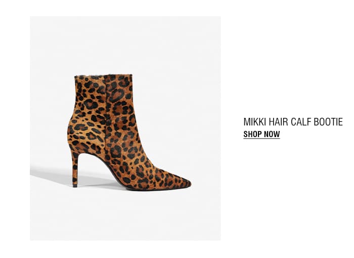 MIKKI HAIR CALF BOOTIE | SHOP NOW