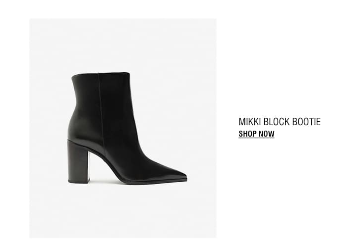 MIKKI BLOCK BOOTIE | SHOP NOW