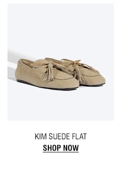 KIM SUEDE FLAT | SHOP NOW