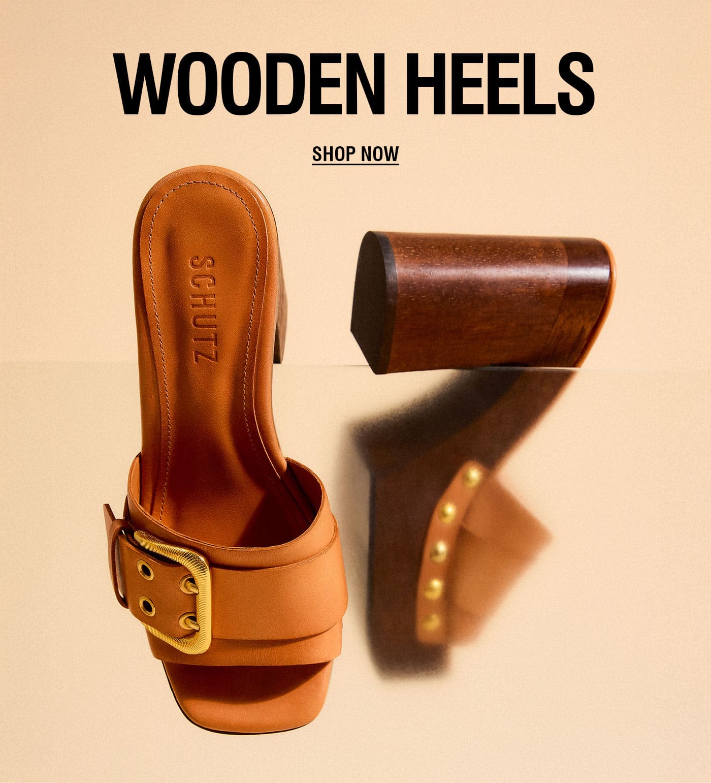 WOODEN HEELS | SHOP NOW