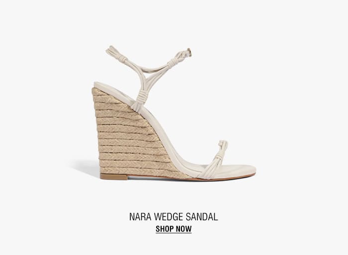 NARA WEDGE SANDAL | SHOP NOW
