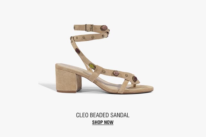 CLEO BEADED SANDAL | SHOP NOW