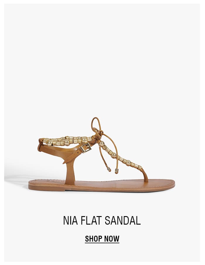 NIA FLAT SANDAL | SHOP NOW
