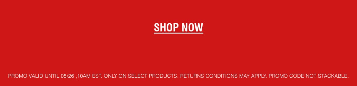 MEMORIAL DAY | FINAL DAY | SHOP NOW 