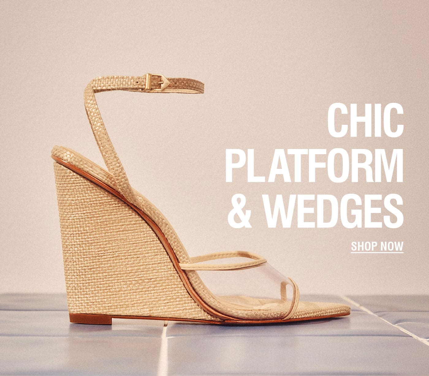 PLATFORM AND WEDGES | SHOP NOW