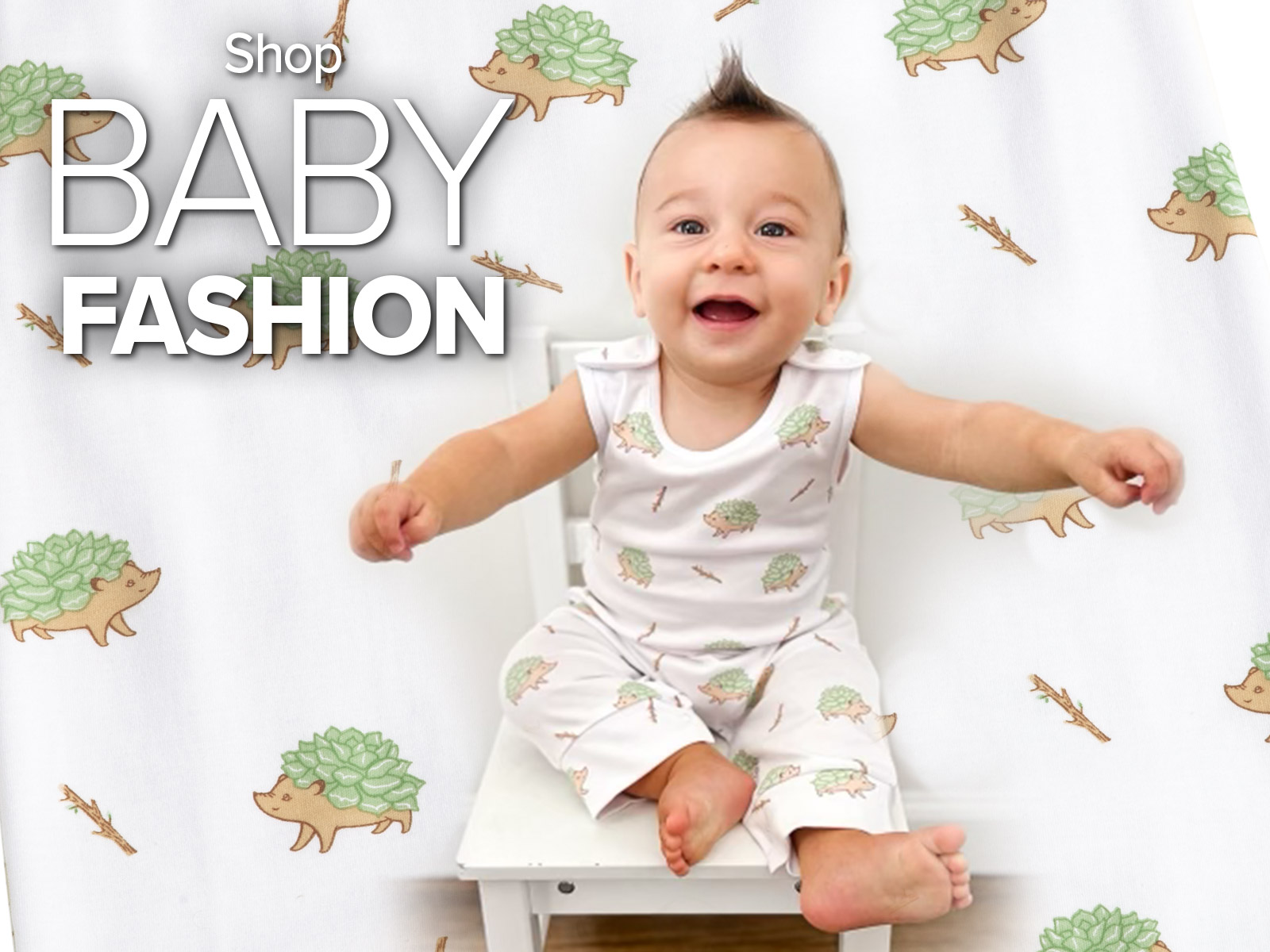 Hedgehog Baby Onesie