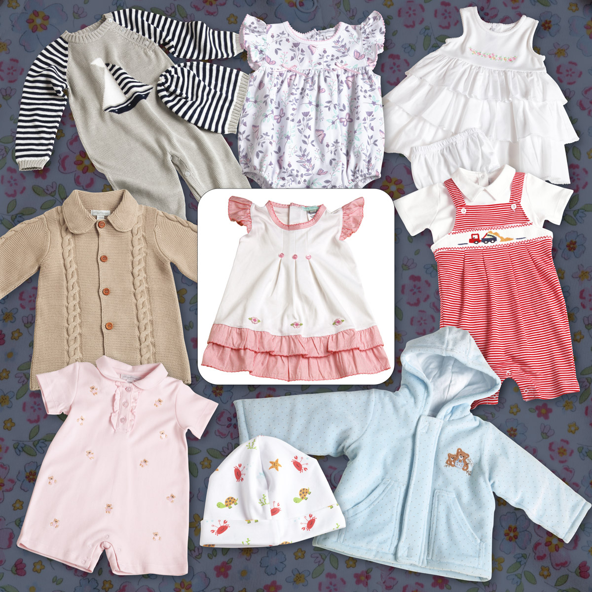 We offer a&nbsp;growing&nbsp;collection of Baby fashion and crib bedding.