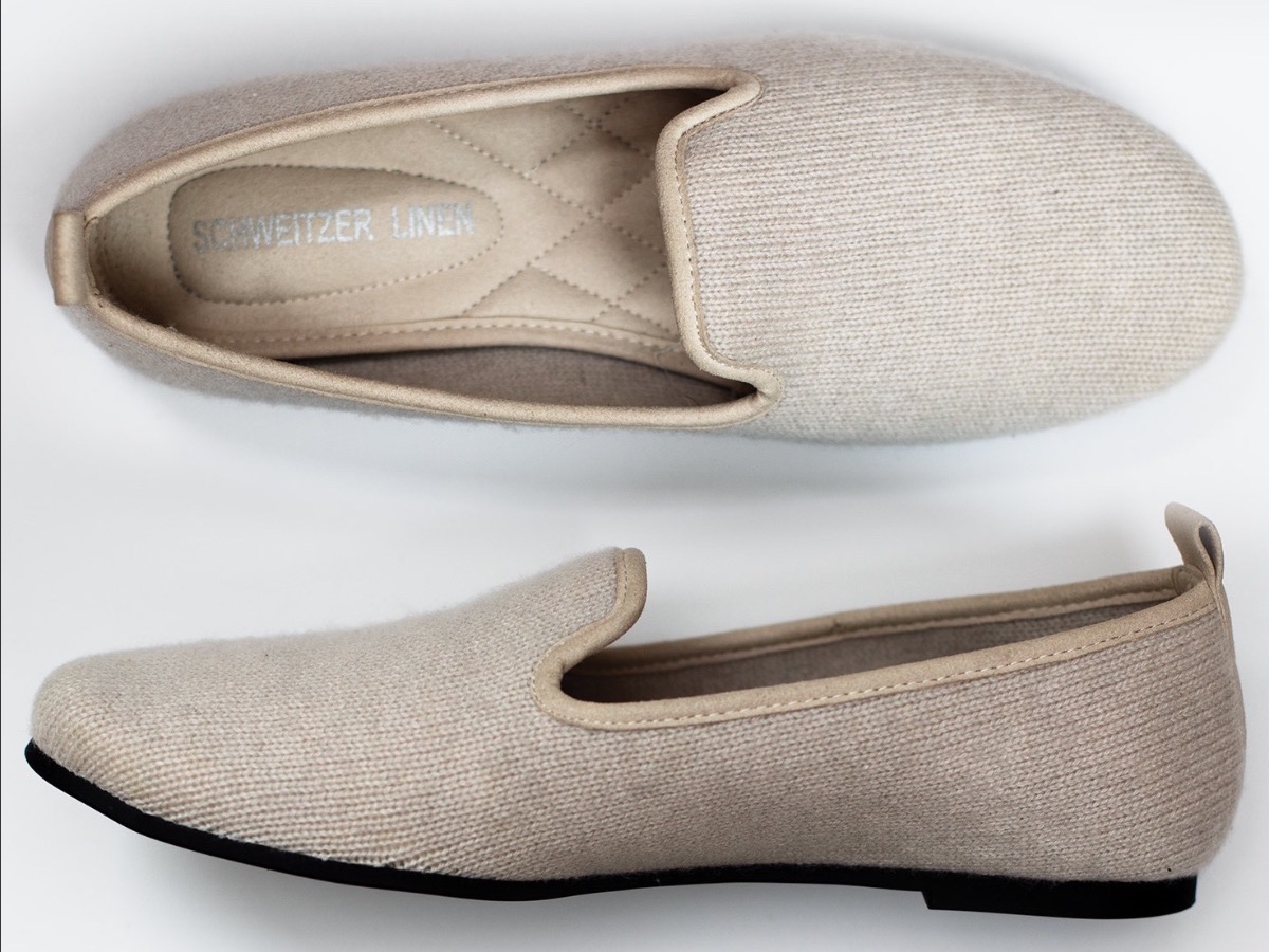 Many Accessories are available including these fabulous Cashmere Slippers
