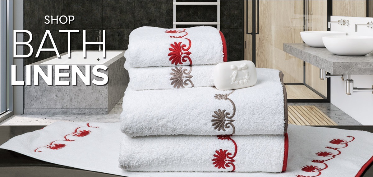 Bath Collections: Guest Towels, Bath Robes, Shower Curtains & more!