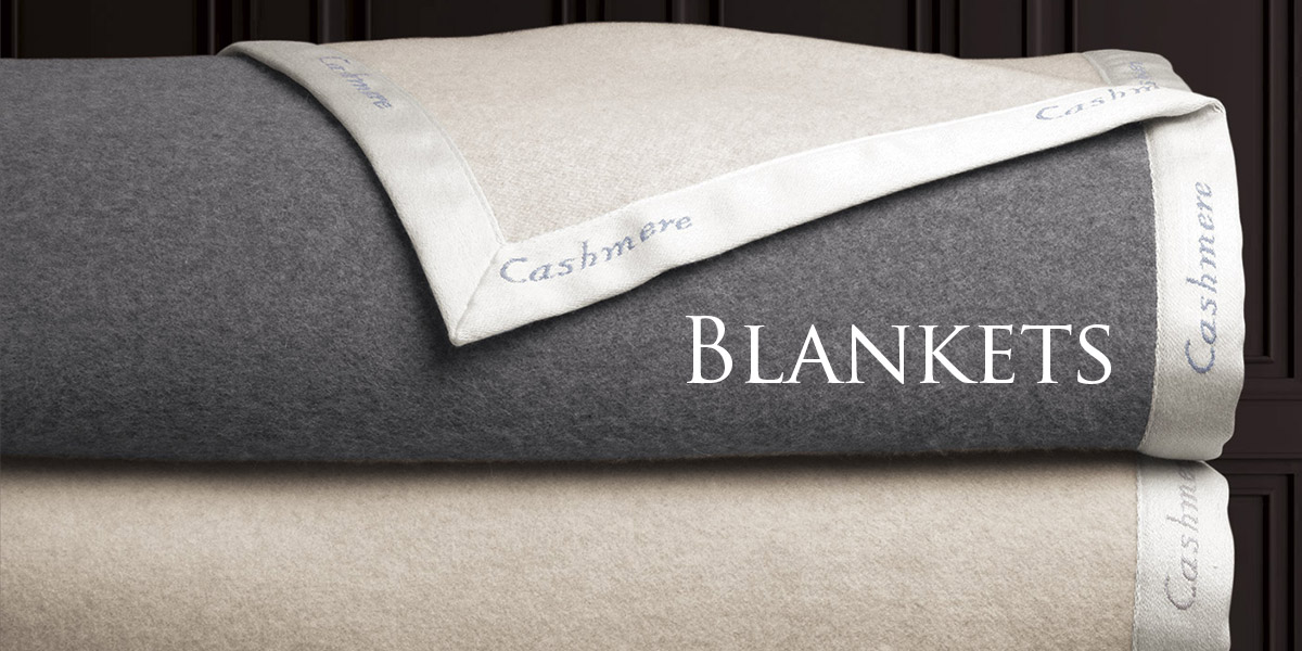 Our Blankets Collections include Wool, Cotton, Alpaca or Down!