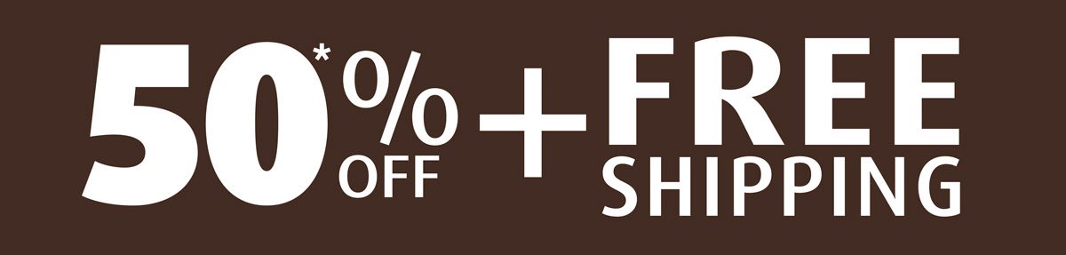 Bob's Birthday Celebration Sale: SAVE up to 50% OFF the regular price.