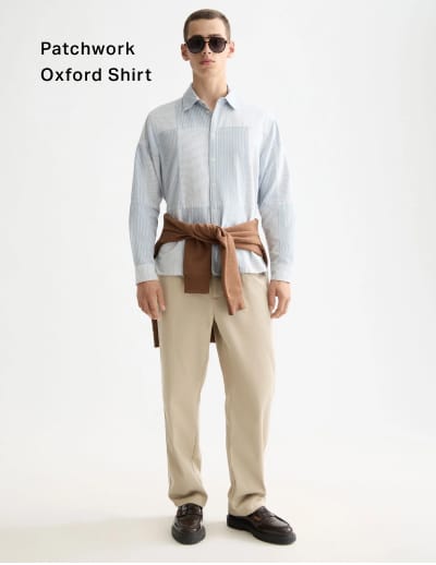 Patchwork Oxford Shirt