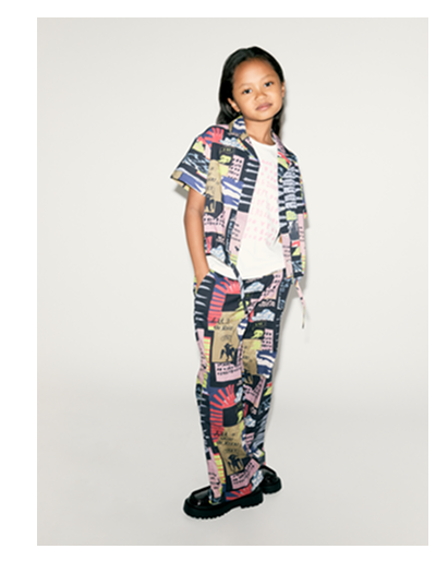 Boys' All-Over Printed Short-Sleeved Shirt