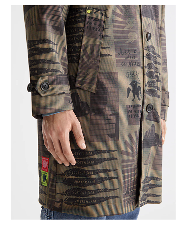 Collage Car Coat