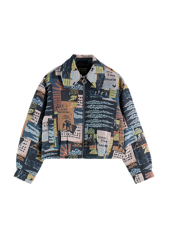 Collage Jacquard Jacket