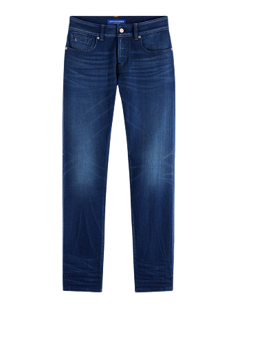 Ralston Regular Slim Jeans — Abstract Blue