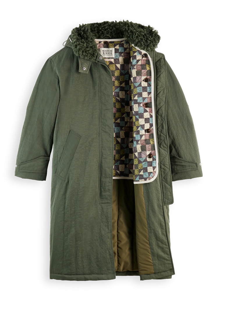 2 in 1 parka