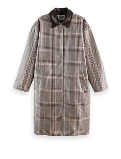 Coated raincoat