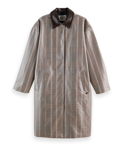 Coated raincoat
