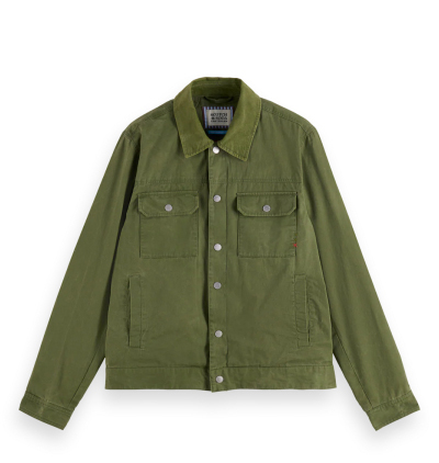 Pigment-Dyed Worker Jacket