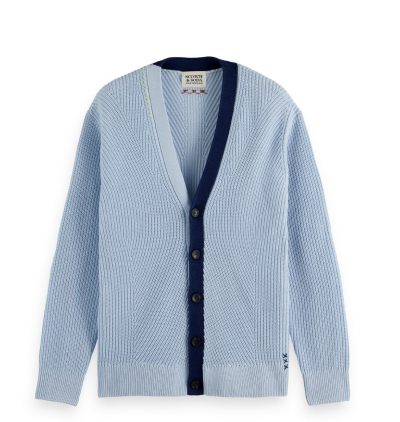 Structured Drop Shoulder Cardigan