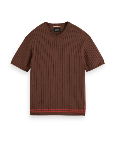 Structured Knit T-Shirt