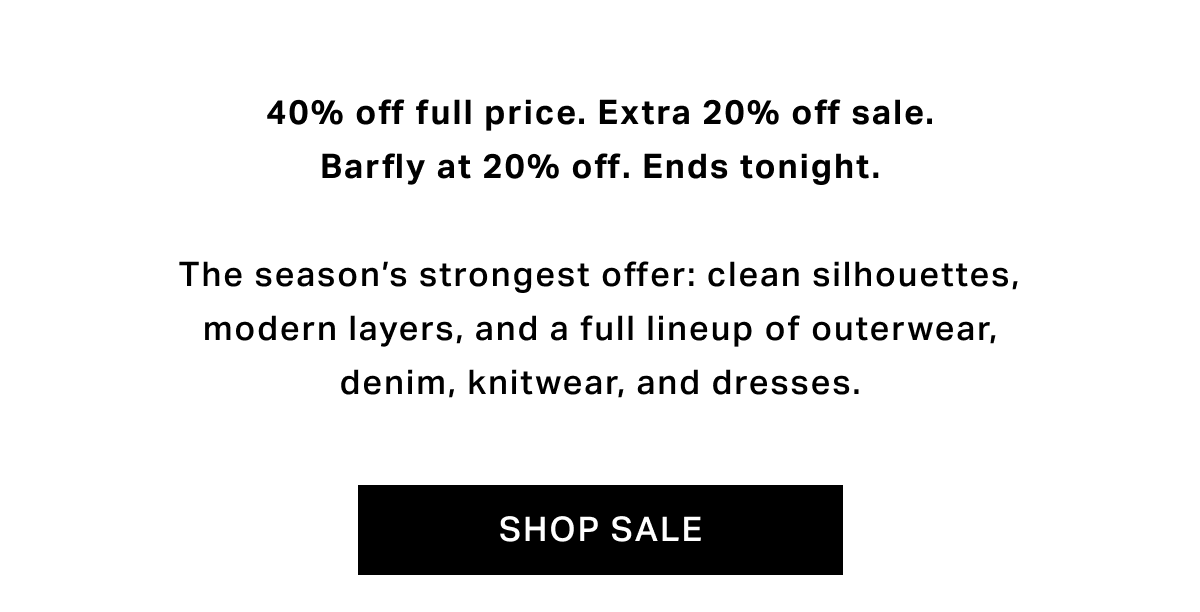 LAST CHANCE FOR BLACK FRIDAY