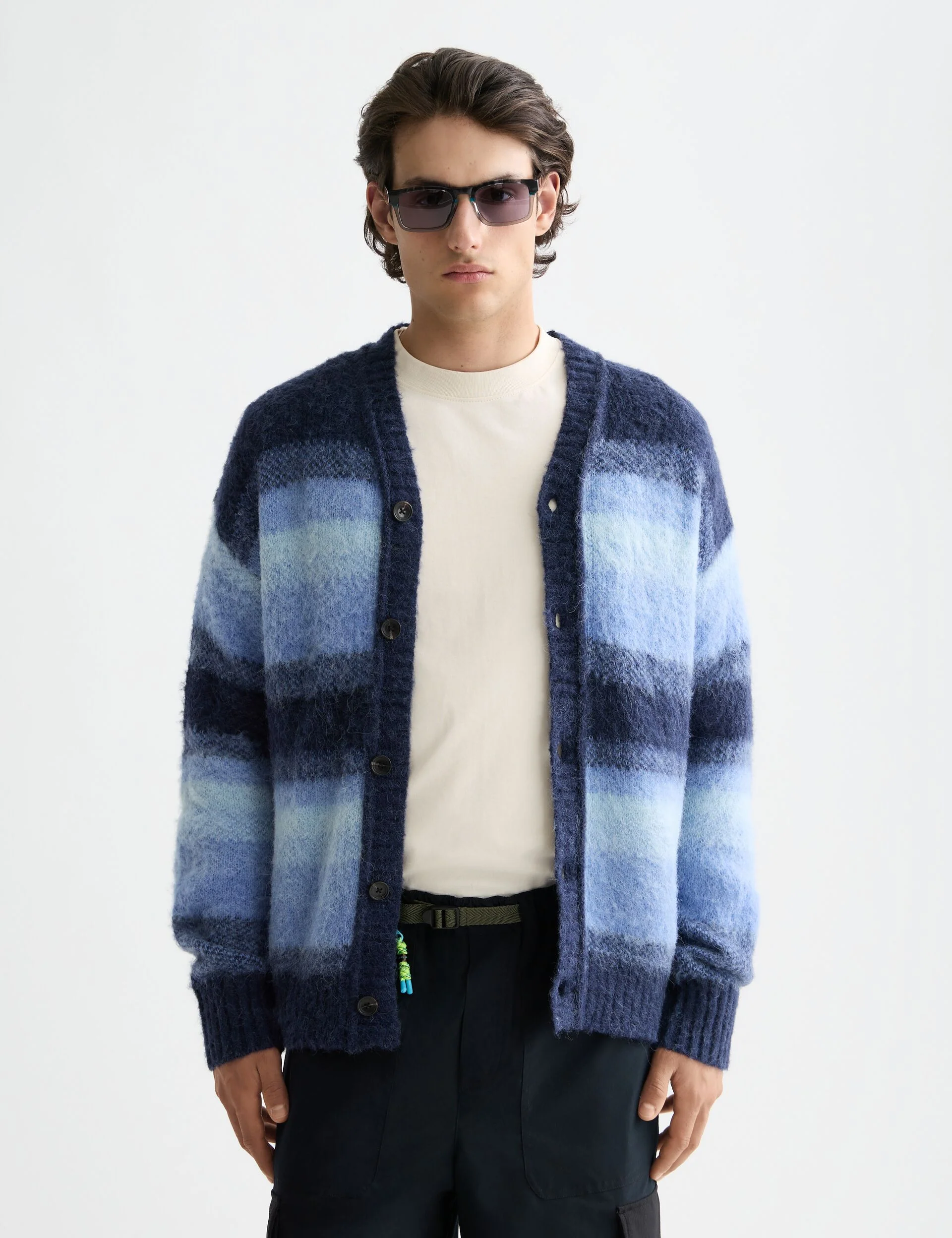 Image of Alpaca wool blend cardigan
