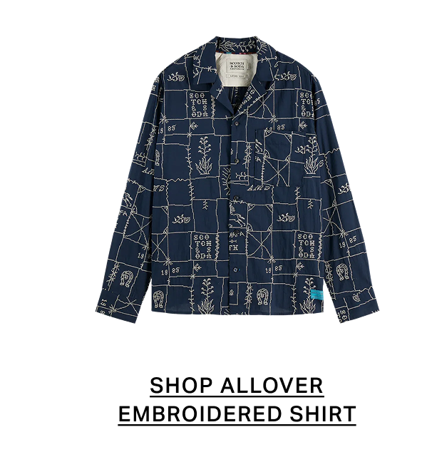Allover Embroidered Shirt