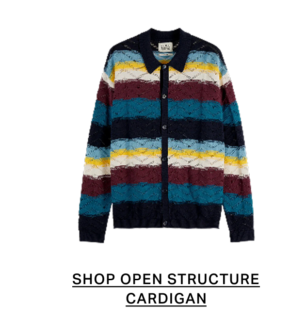 Open Structure Knitted Cardigan