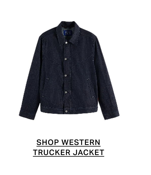 Trucker Jacket With Western Details