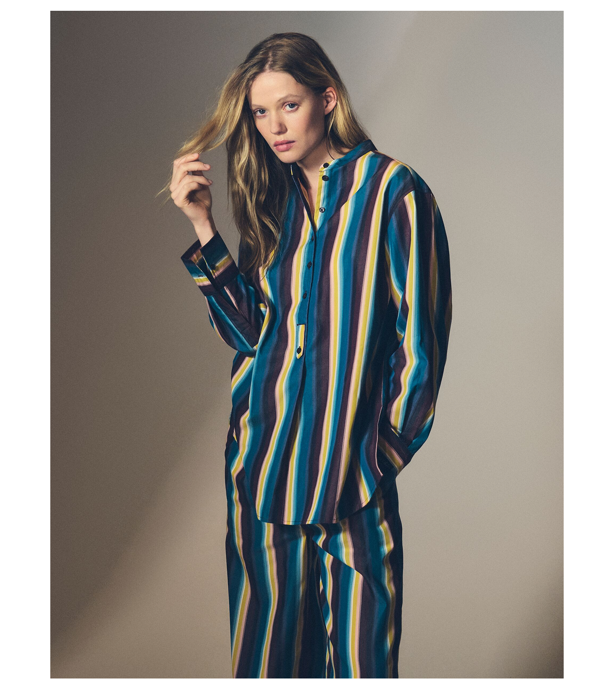 Eleni Striped Shirt