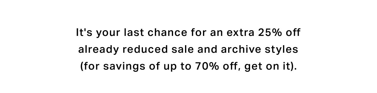 Long Weekend Sale
