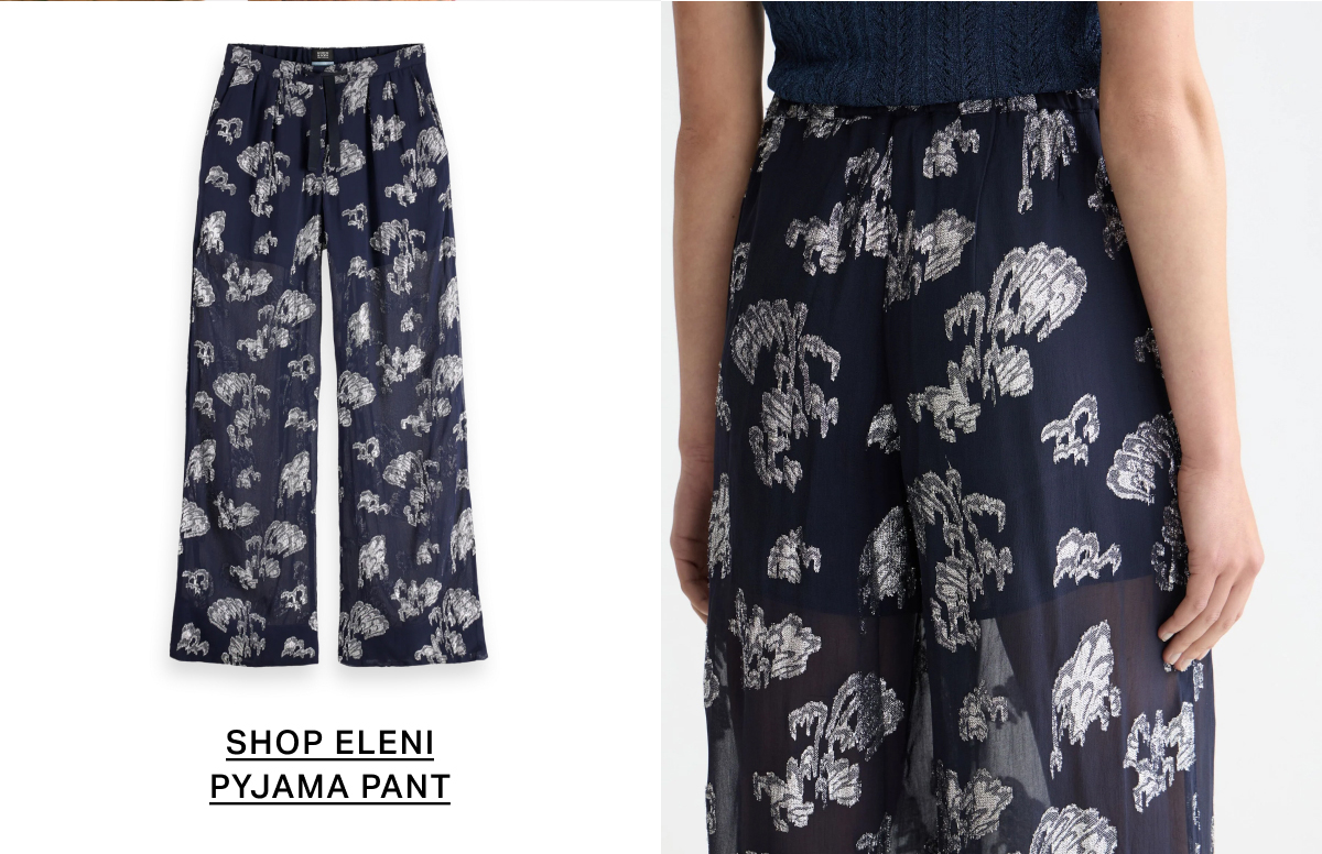 Eleni festive pyjama pant