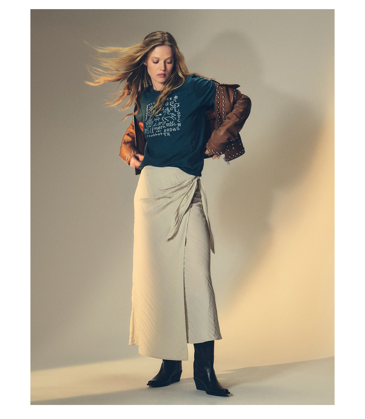 Tie Wrap Skirt