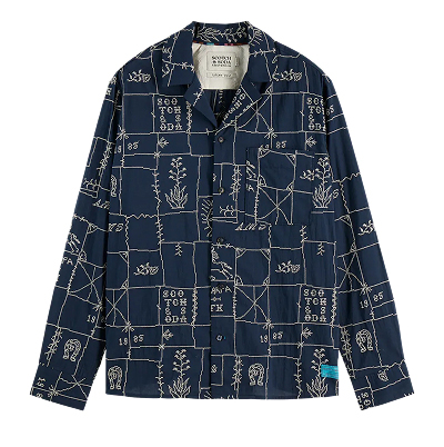 Allover Embroidered Shirt