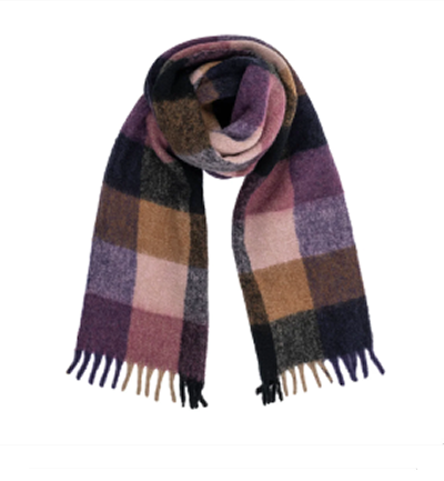 Woven Buffalo Check Scarf