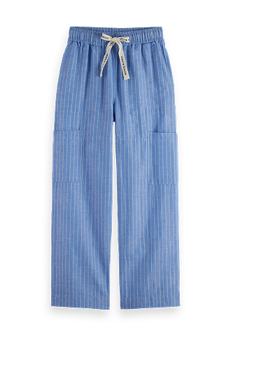 Noa High-Rise Wide-Leg Cargo Pant