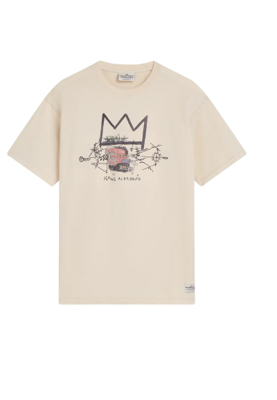 Scotch & Soda x Basquiat Artwork Relaxed Fit T-Shirt
